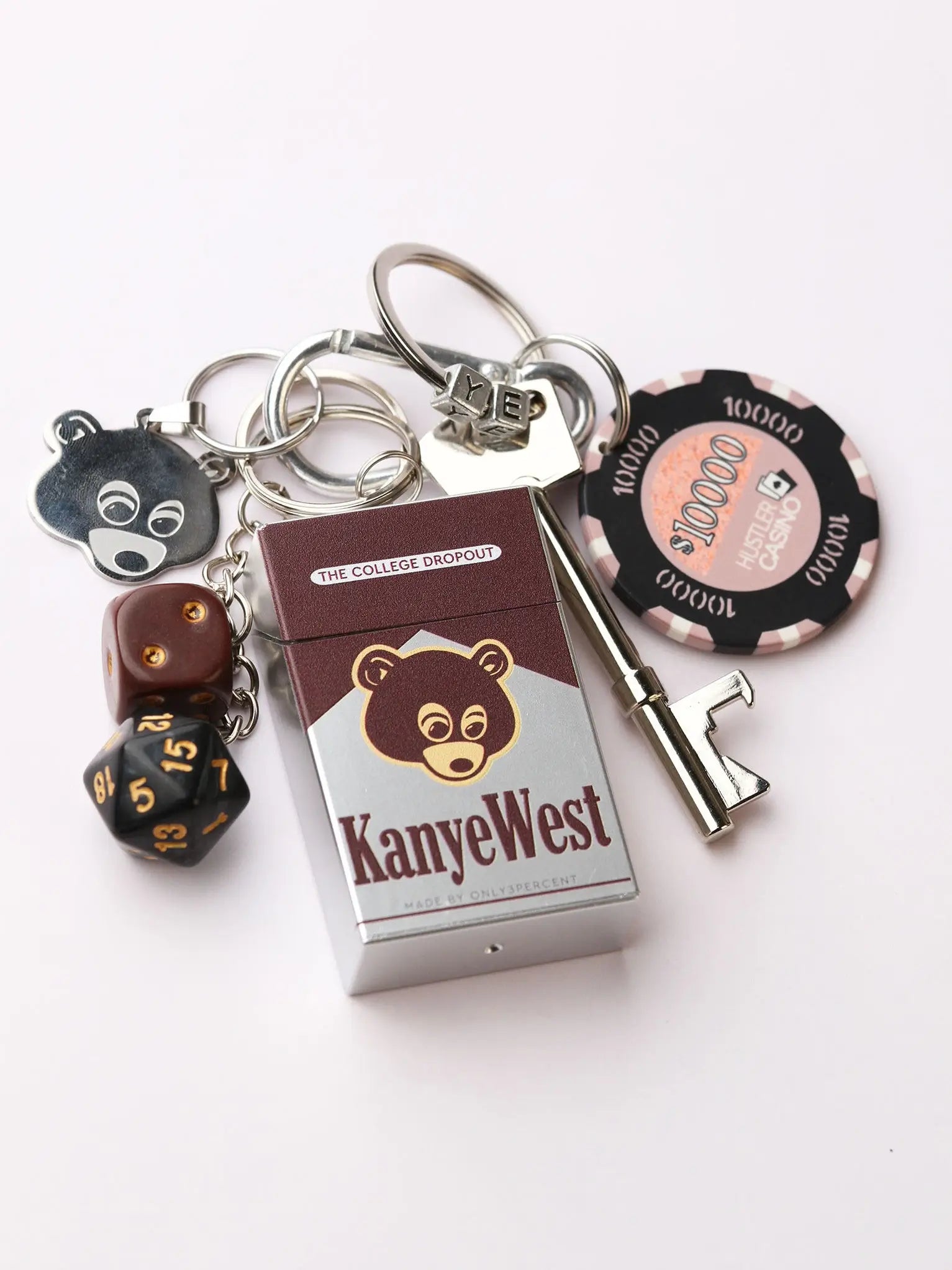 The Vintage Bear Stash Keychain
