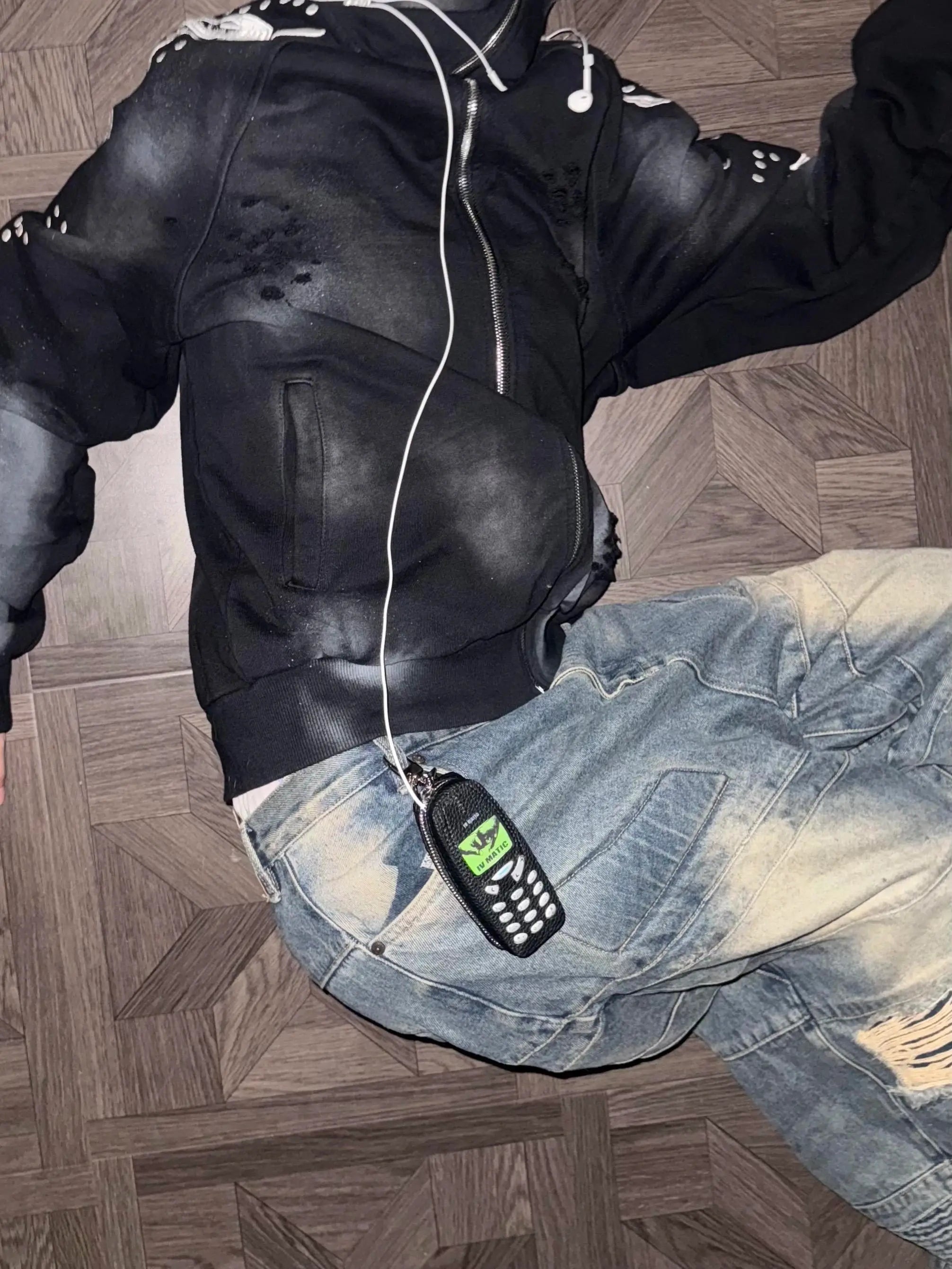 The "Nostalgia 3310" Leather Pendant