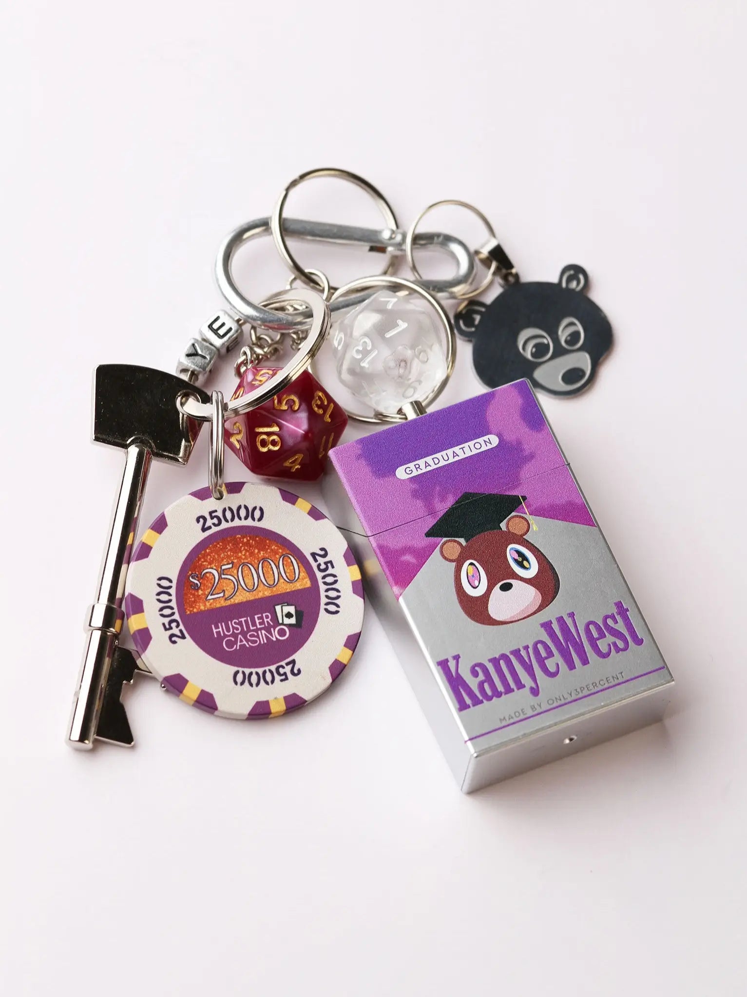 The Vintage Bear Stash Keychain