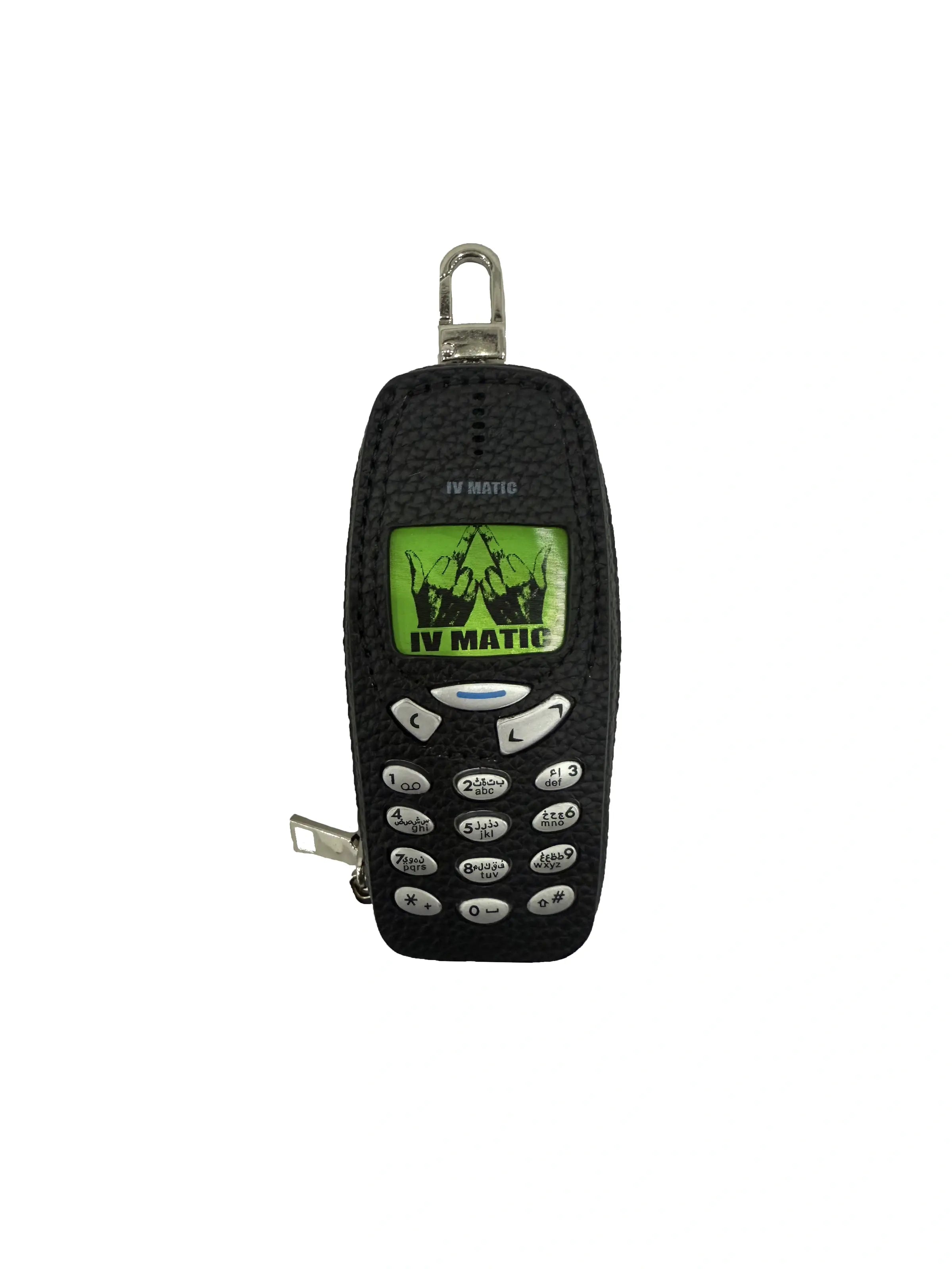 The "Nostalgia 3310" Leather Pendant