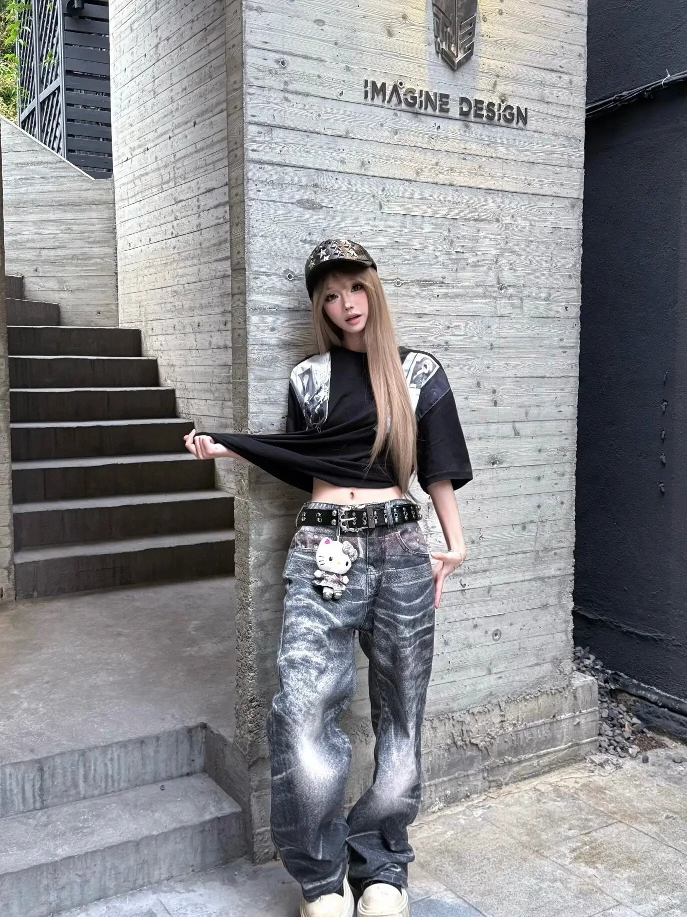 The Gothic Hardware Leather Belt