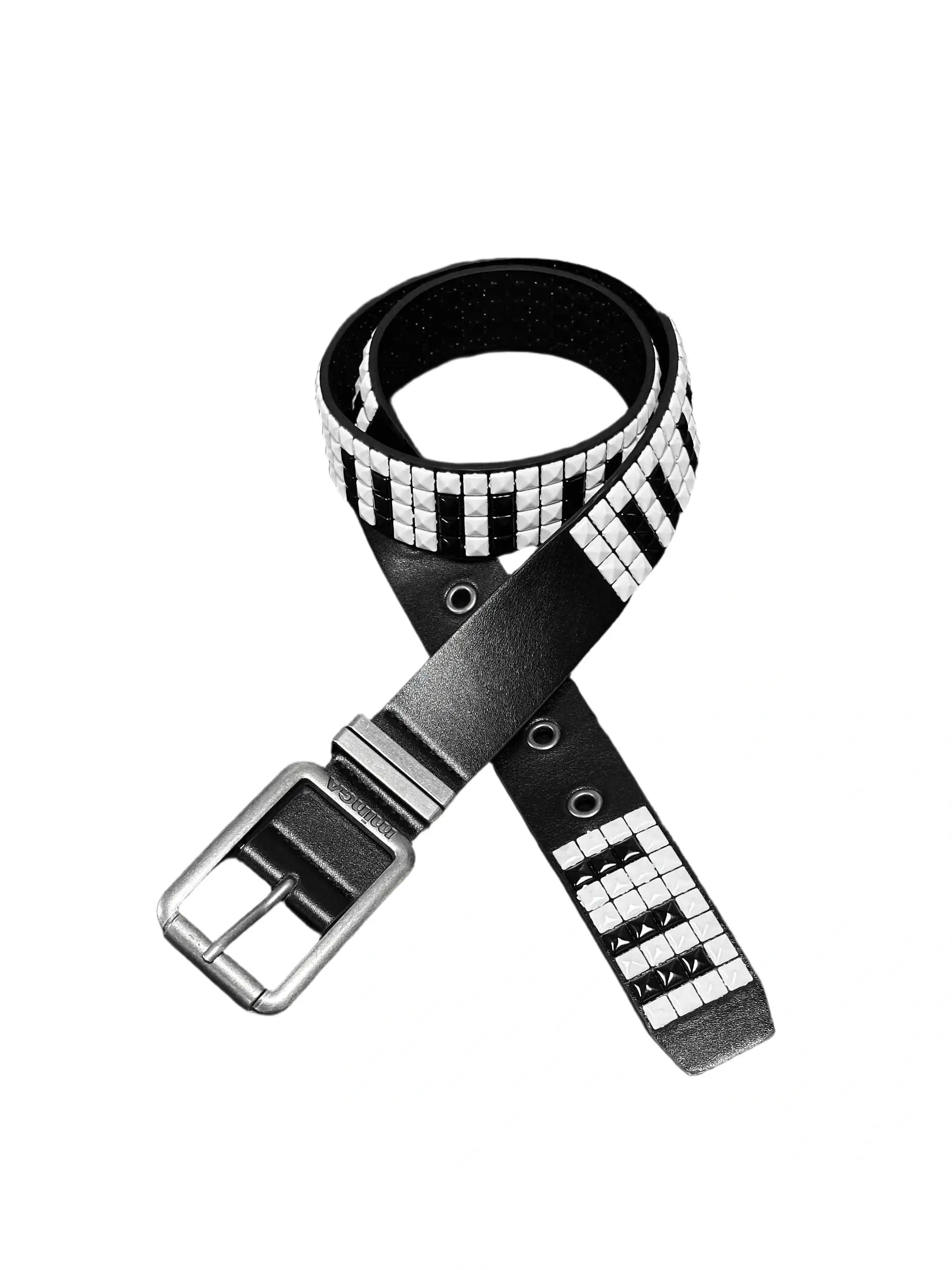 The Studded Piano Key Belt