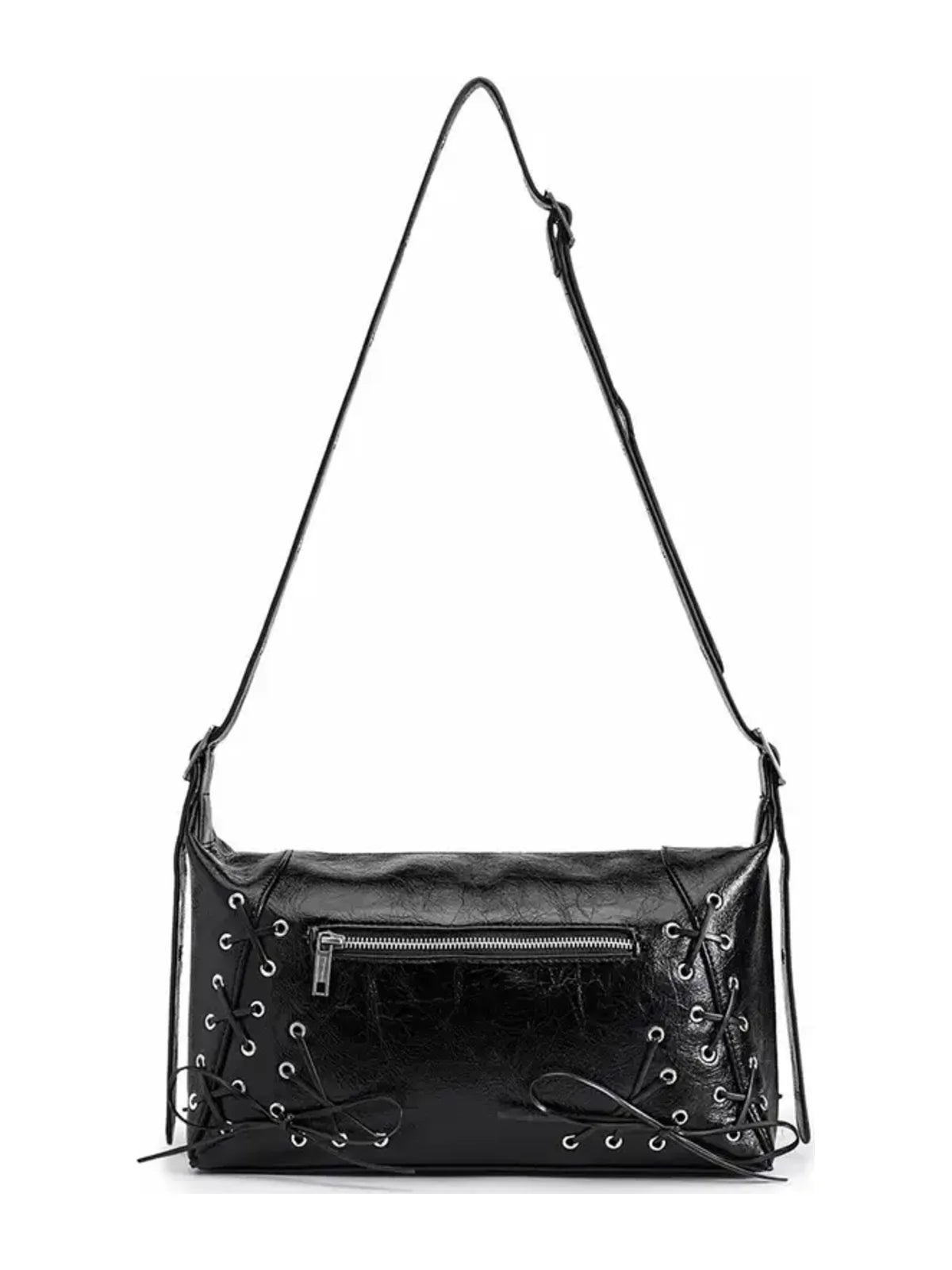 The Crossbound Lace-Up Shoulder Bag