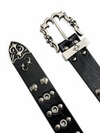 The Gothic Hardware Leather Belt