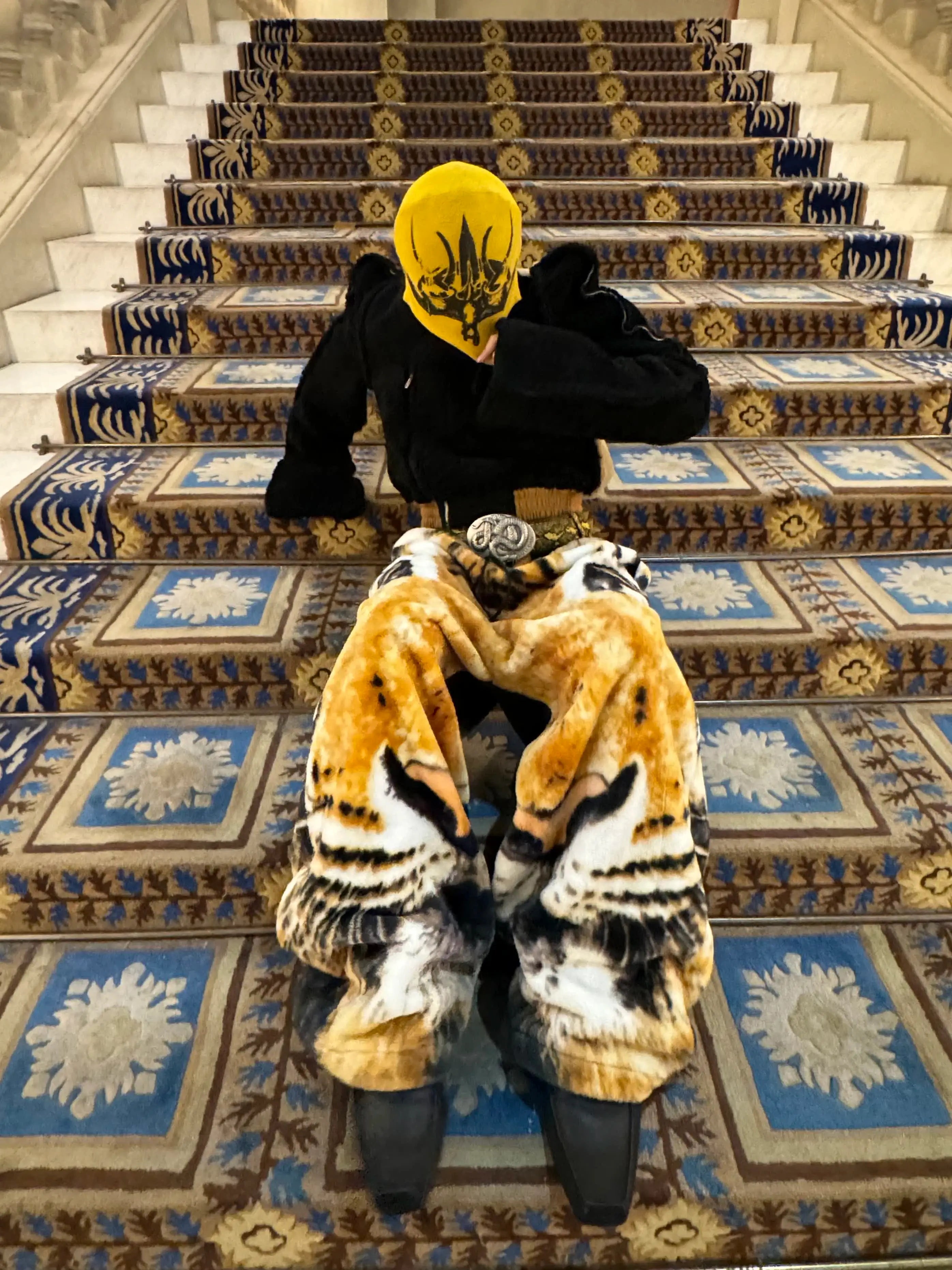 The Oversized Graphic Tiger Pants