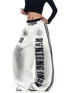 The Dirty Letter Double-Waist Sweatpants