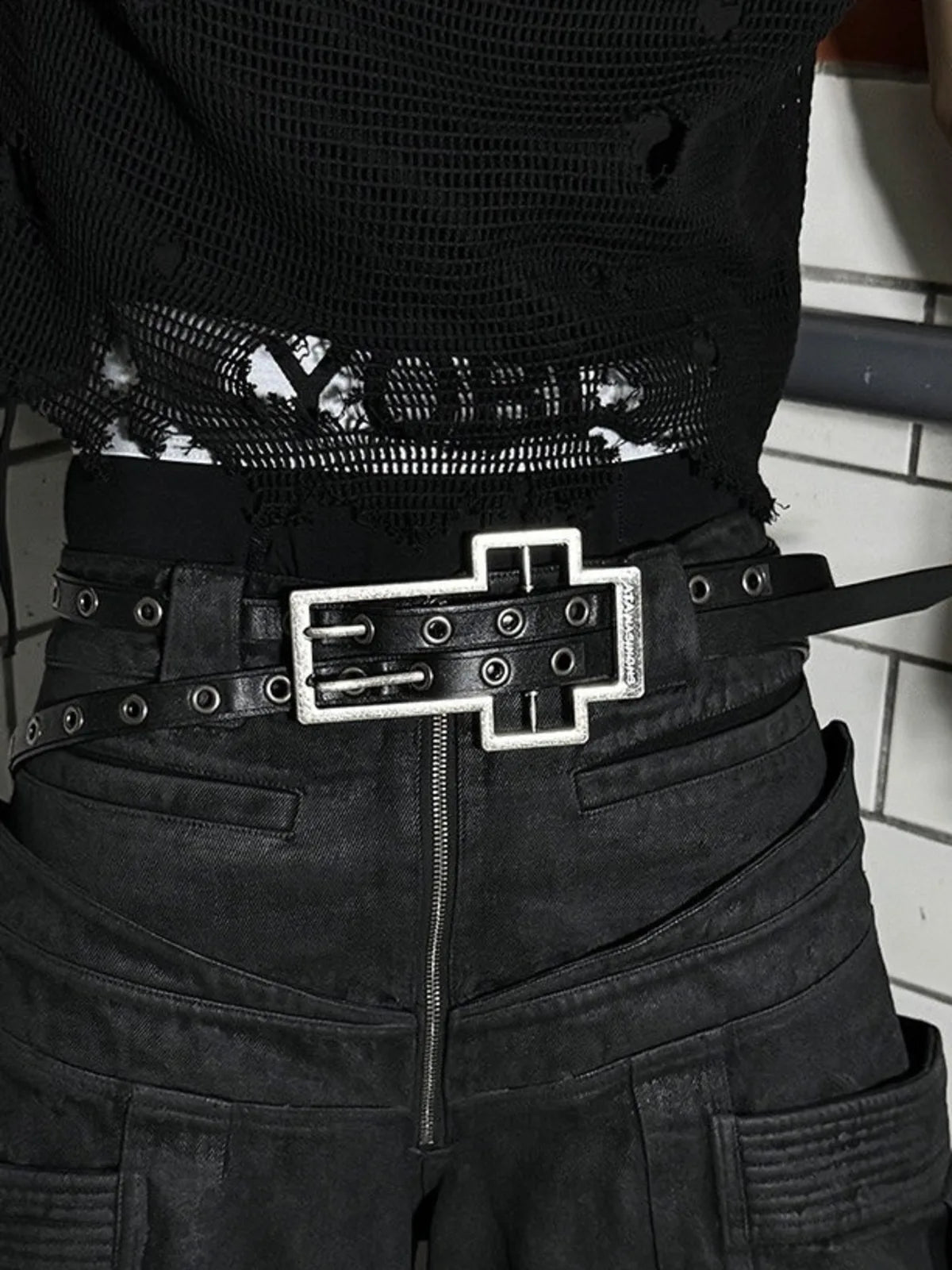 The Double-Layer Cross Belt