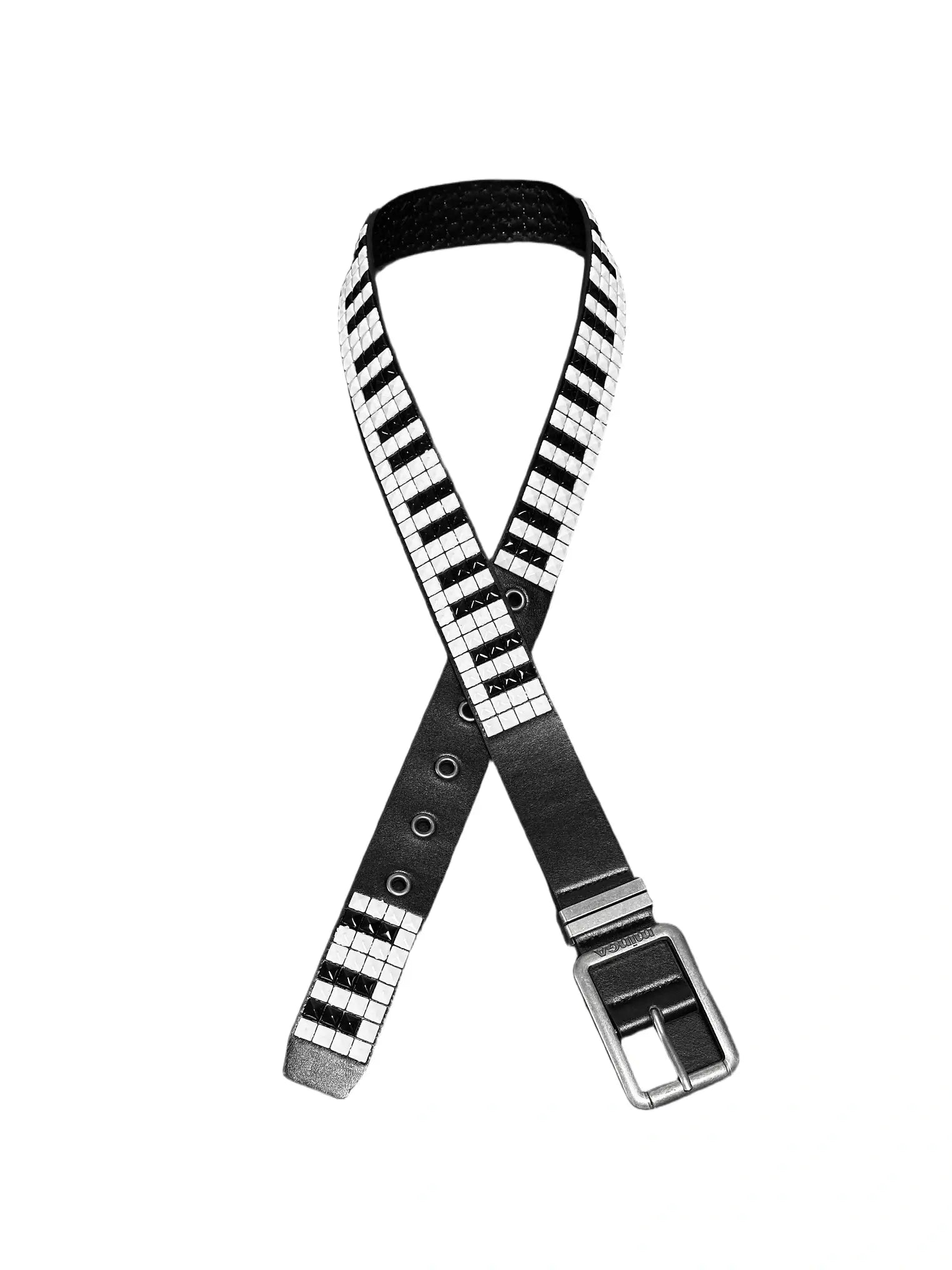 The Studded Piano Key Belt