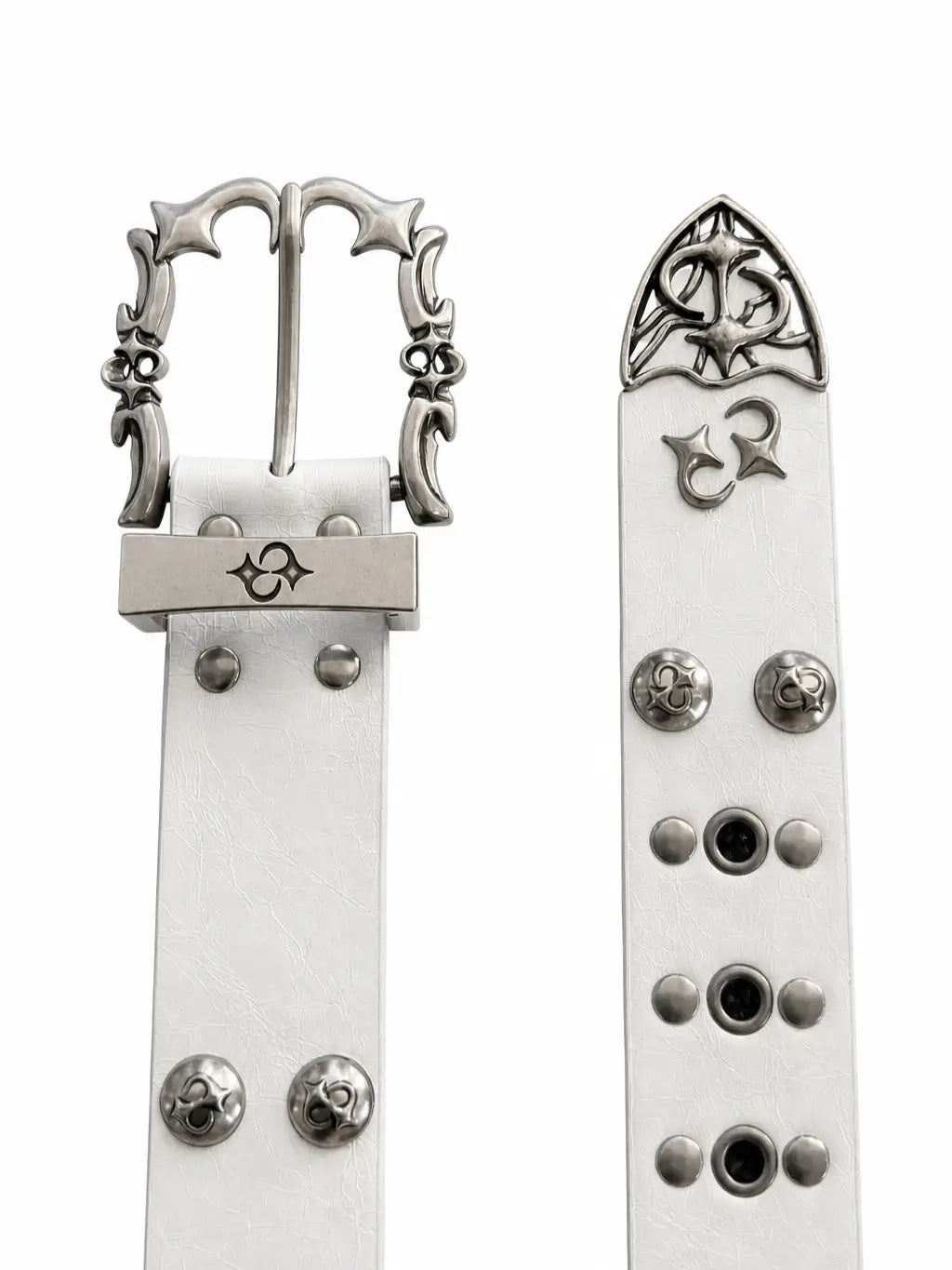 The Gothic Hardware Leather Belt