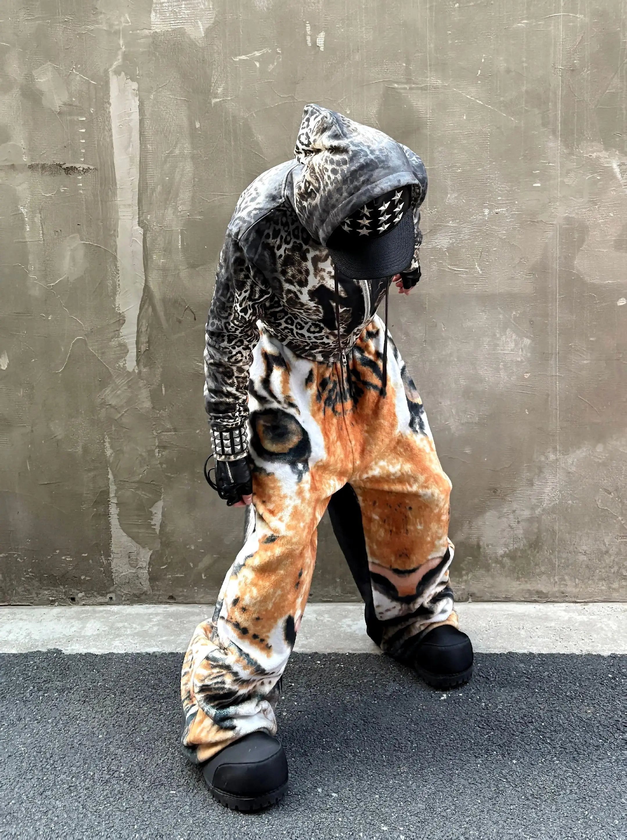 The Oversized Graphic Tiger Pants