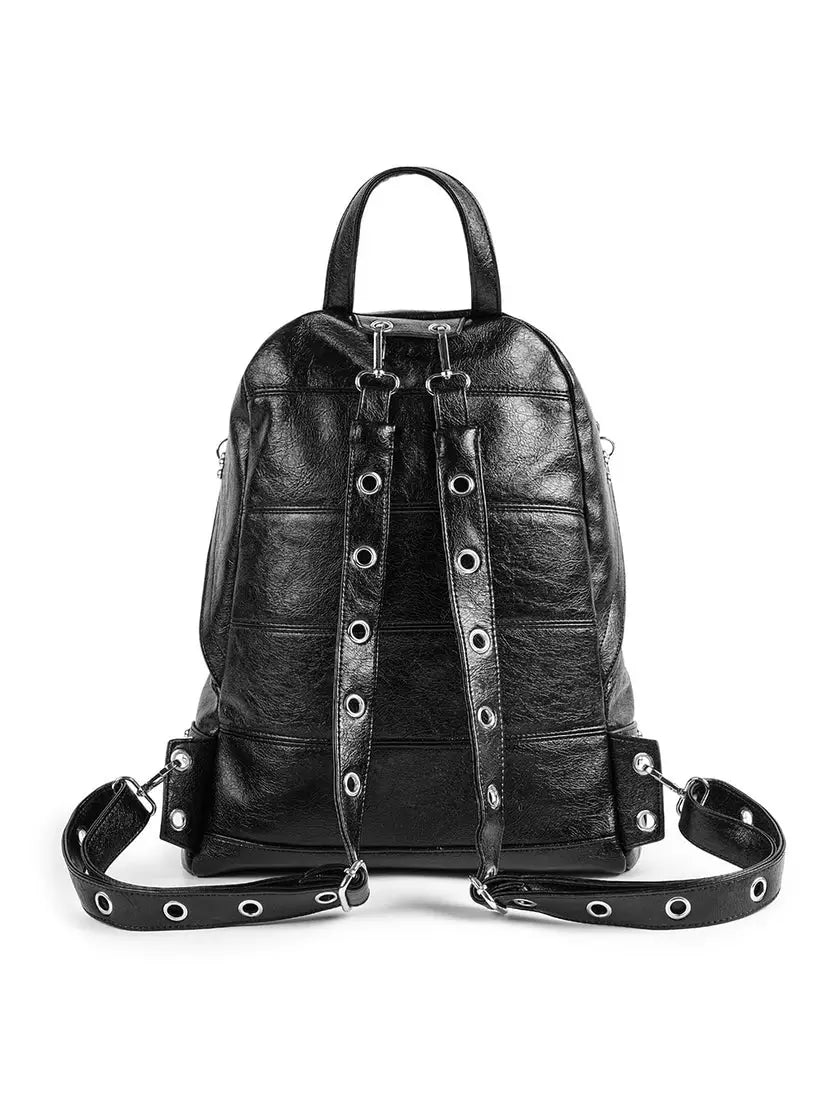 The Cracked Leather Cross Backpack