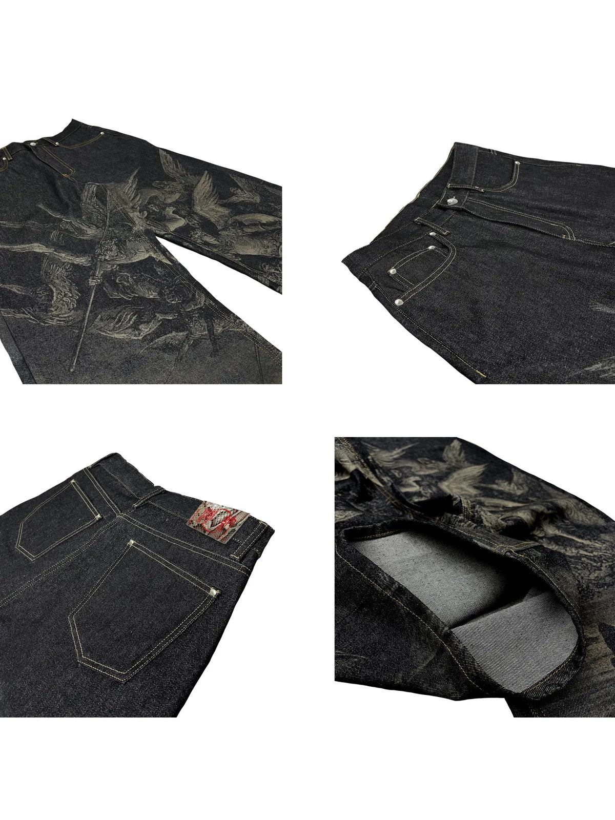 The Lost Paradise Laser Burnout Jeans