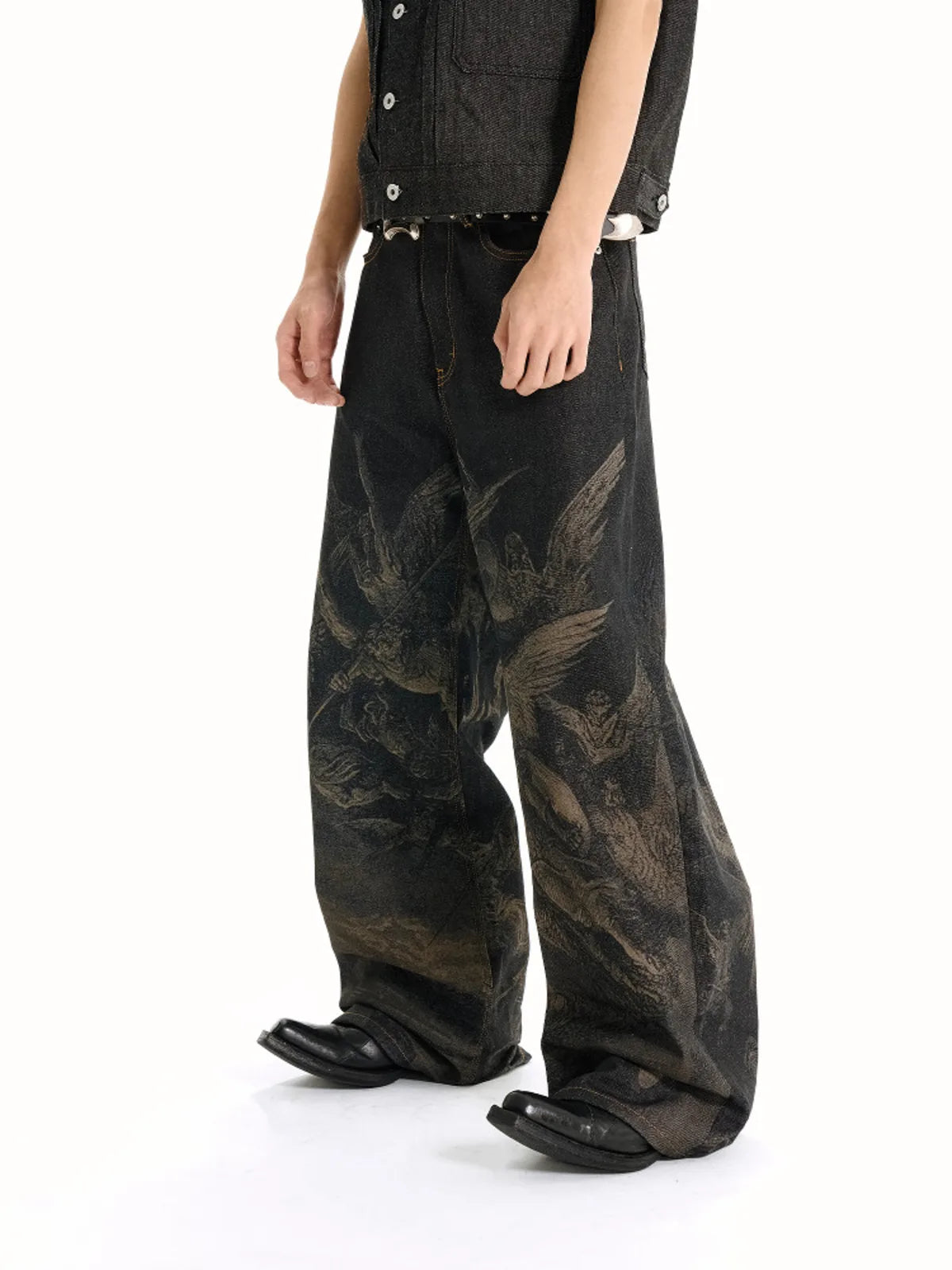 The Lost Paradise Laser Burnout Jeans