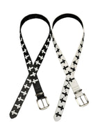 The Gothic Cross Leather Belt