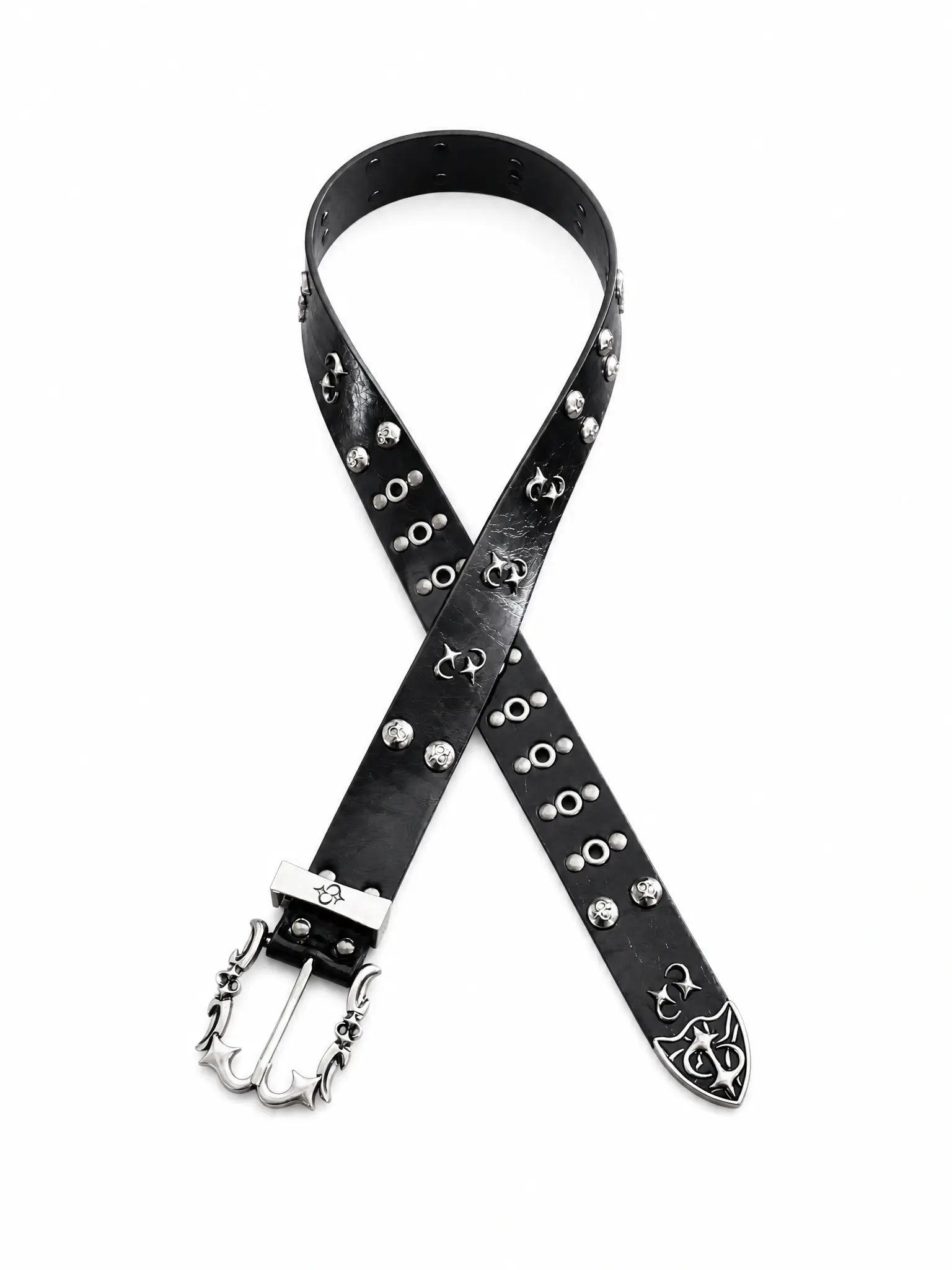 The Gothic Hardware Leather Belt