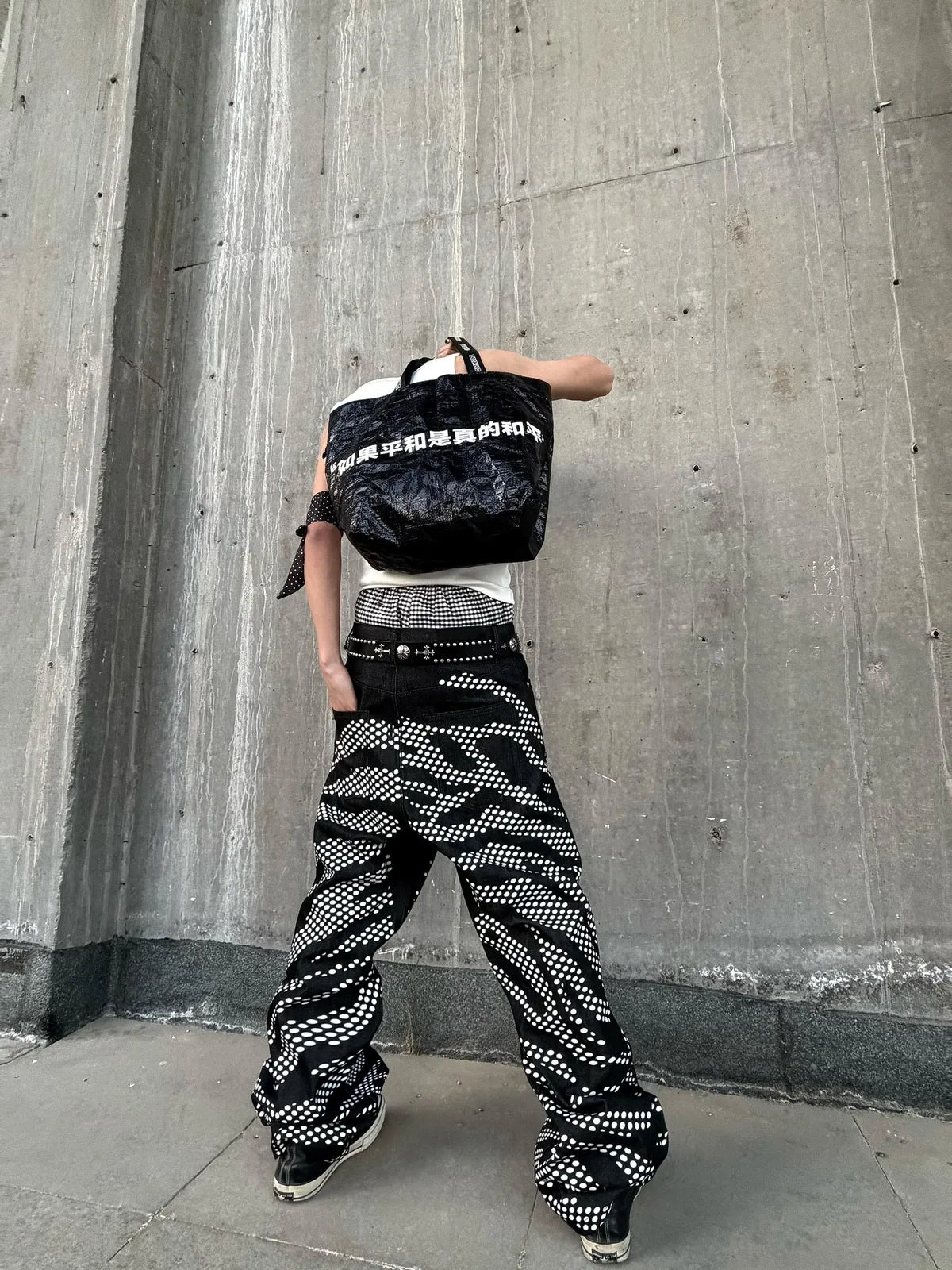 The Polka Tiger Straight-Leg Jeans