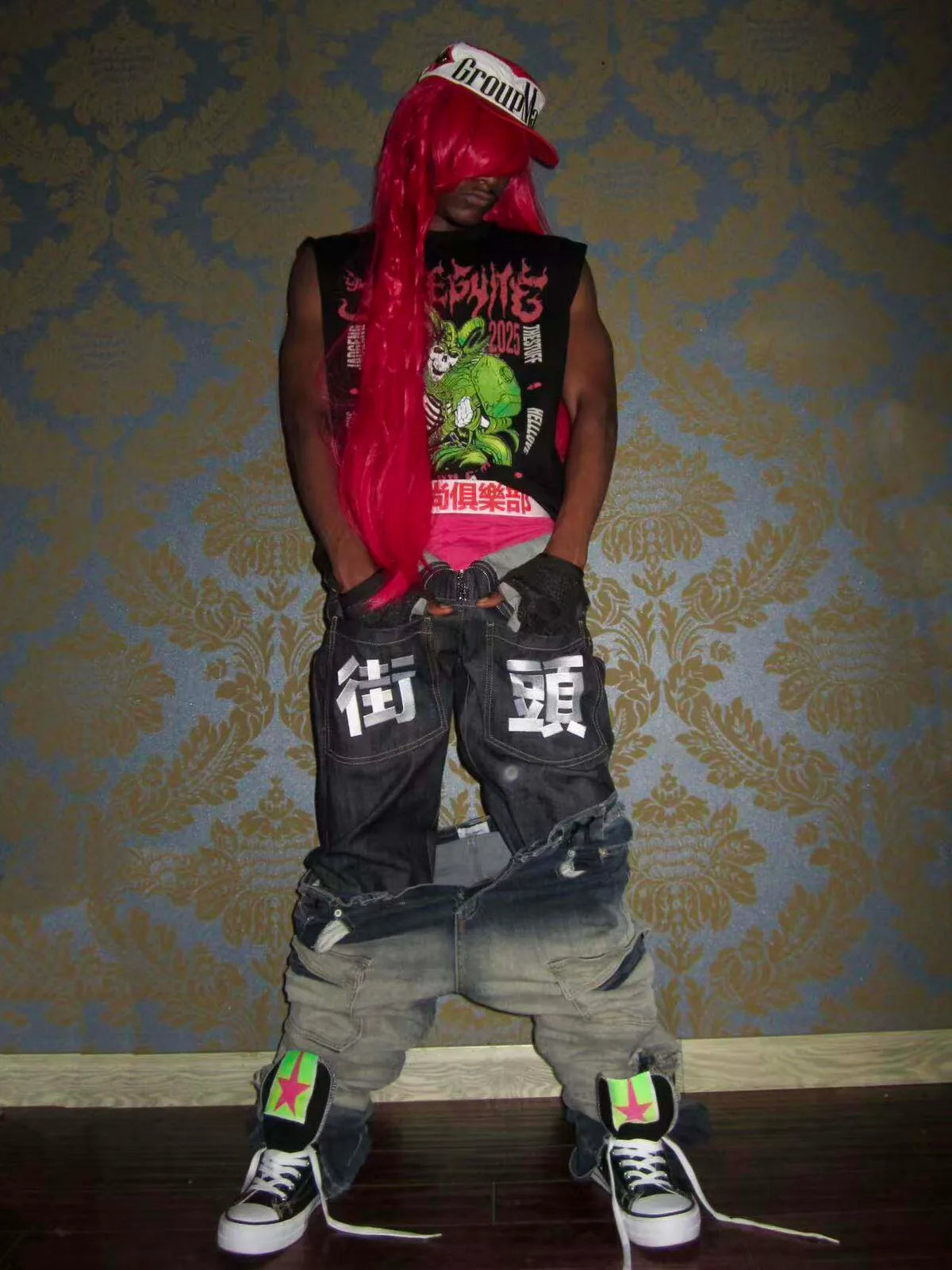 The Street Logo Baggy Jeans