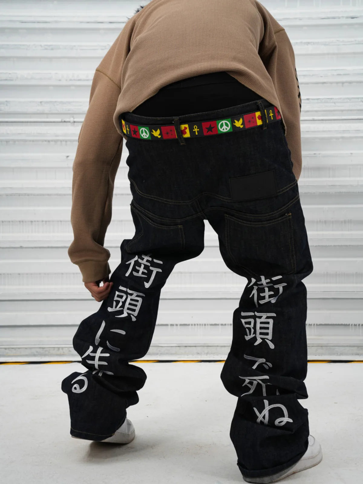 The Street Logo Baggy Jeans