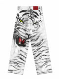 The White Tiger Graphic Baggy Jeans