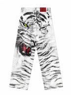 The White Tiger Graphic Baggy Jeans