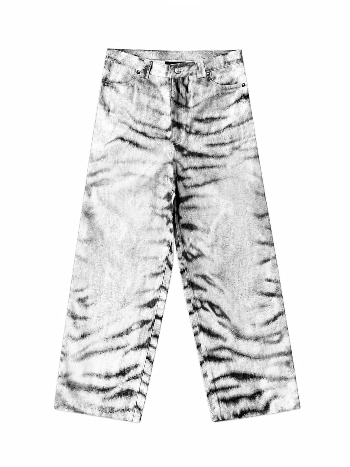The White Tiger Graphic Baggy Jeans
